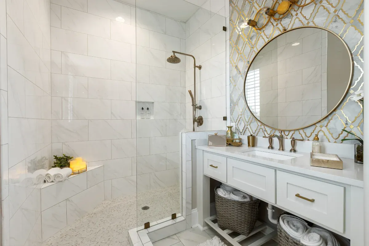 The perfect style guest bathroom.
