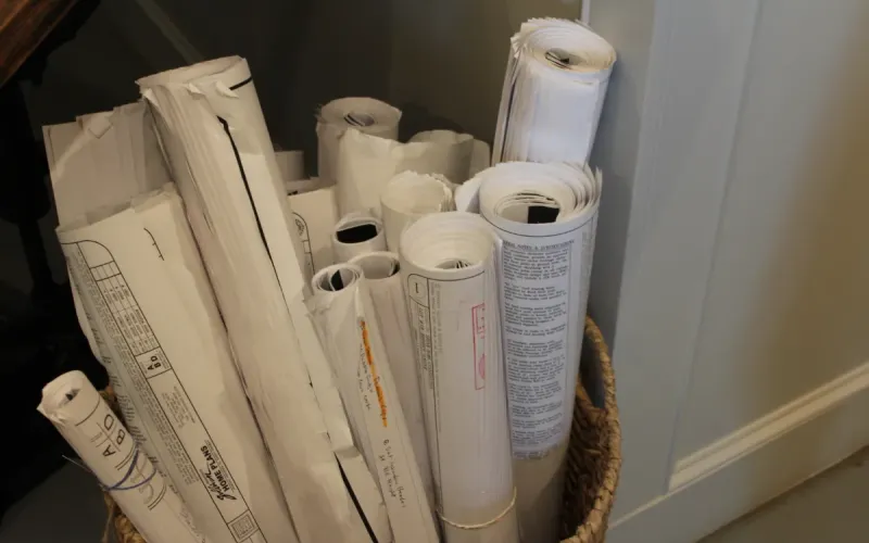 A bundle of custom home plans.