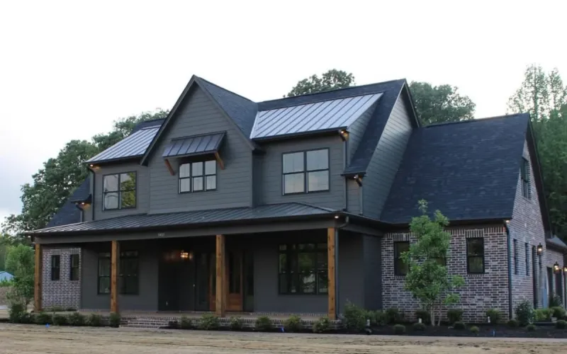 THe Morgan Plan exterior front view.