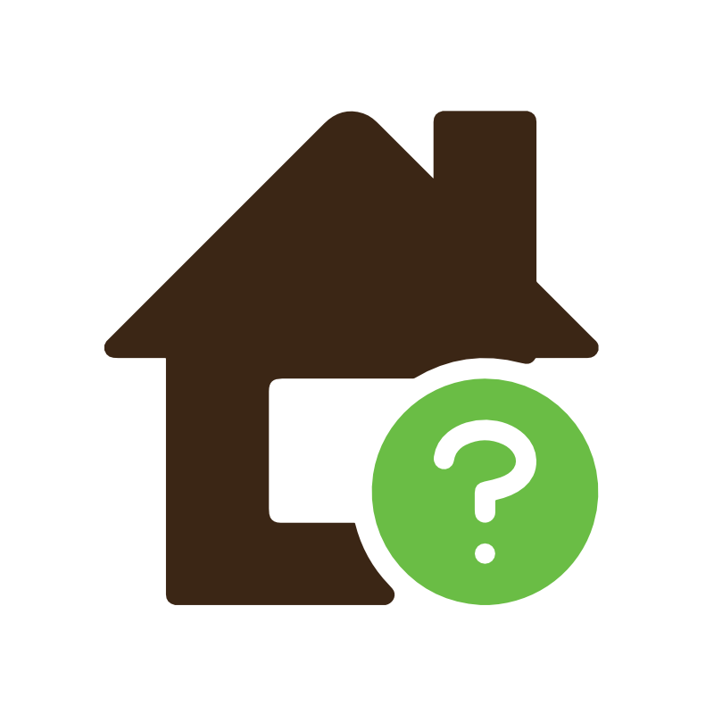 Home questions concept.